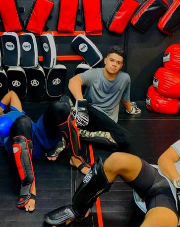 Kids MMA class at Shindo New Breed MMA on the Gold Coast